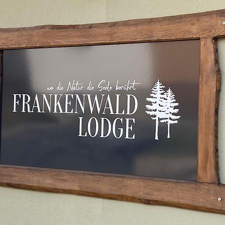 Frankenwald-Lodge Schwarzenbach am Wald Exterior foto